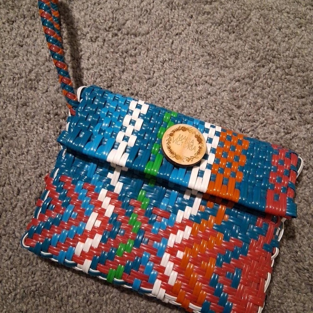 Womens Boho Artsy Wristlet so cute  Maria Victoria
